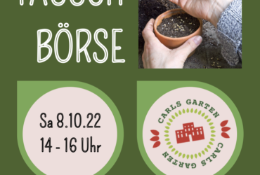 Samentauschbörse in Carls Garten