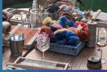 WEBEN – Spielerisches Erfahren von und mit Naturmaterialien.