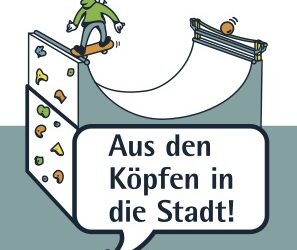 Podiumsdiskussion zum Thema „Plätze für Bewegung“ .