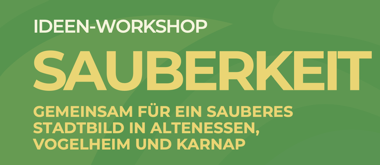 Ideenworkshop Sauberkeit