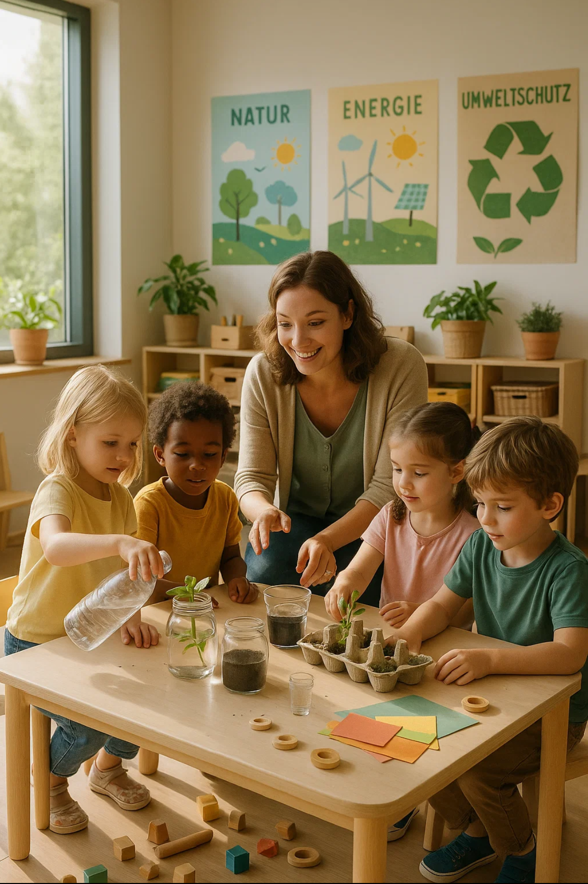 Nachhaltigkeit im Kinder­garten: Wie das „Haus der kleinen Forscher“ Zukunfts­kompetenzen vermittelt