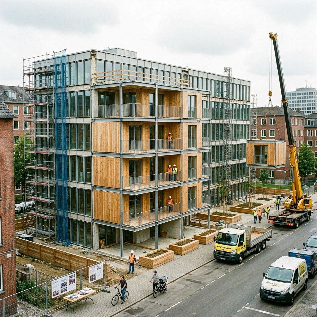 Wie können leerstehende Büroräume zu bezahlbarem Wohnraum werden?